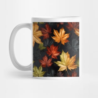 Autumn Leaves Pattern 27 Mug